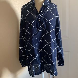 Vintage long sleeve button down shirt